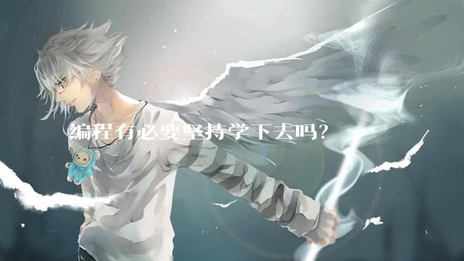 编程有必要坚持学下去吗？