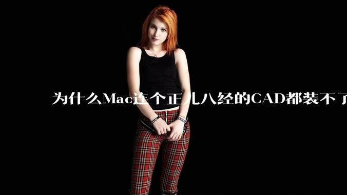 为什么Mac连个正儿八经的CAD都装不了还敢打着生产力的旗号？